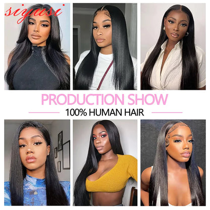 Straight Human Hair Bundxtensions 10-30 Inch Bone Straight Bundles