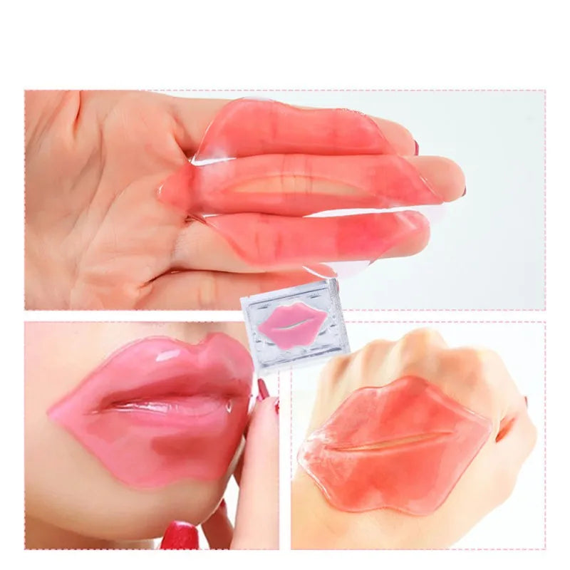 50pcs Collagen Lip Mask Moisturizing Anti Wrinkle