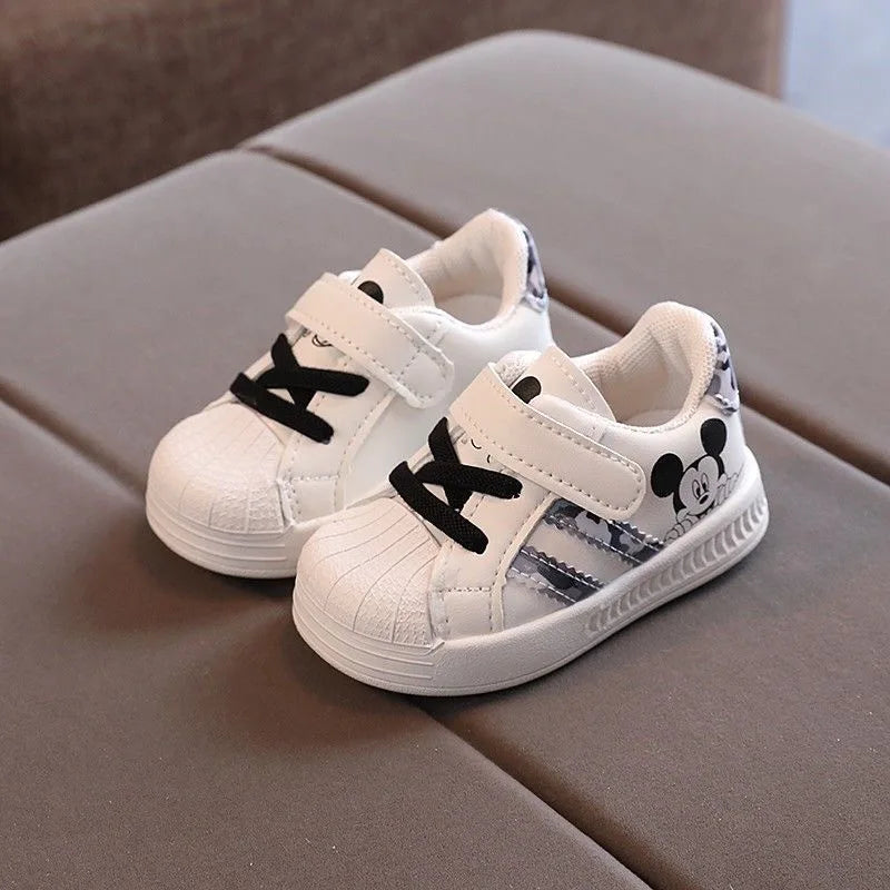 Disney White Casual Shoes For Baby Boy Girl Brand Choes