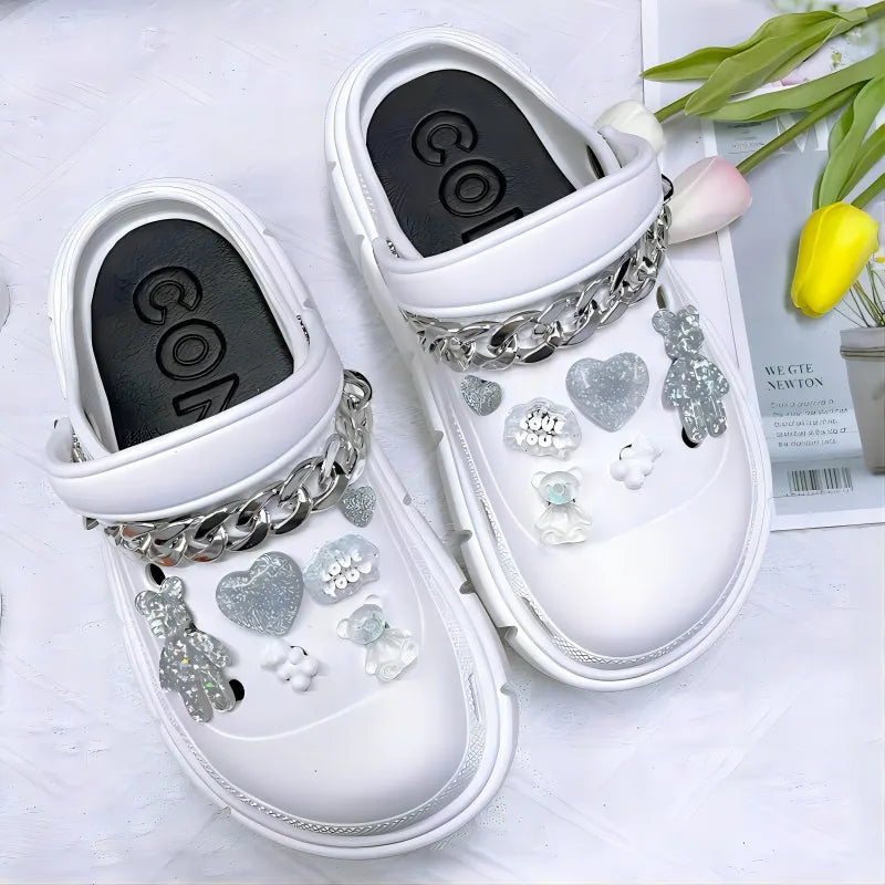 Fashion Charms Sandals 2024 New Clog