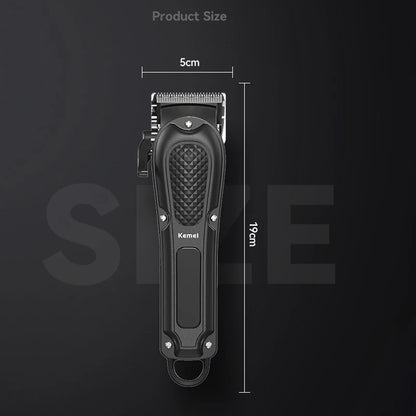 Kemei rechargeable hair clipper cordless beard hair