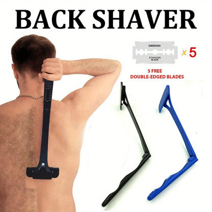 Long Handle Folding Shaver for Men