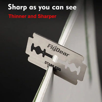 Razor Stainless steel double-blade Razor Razor Razor Old fashioned razor manual shaving for men