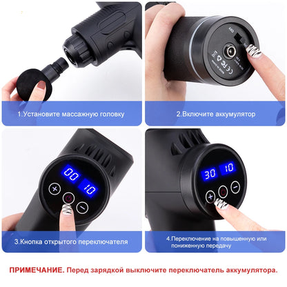 High frequency Massage Gun Muscle Relax Body Relaxati Bag