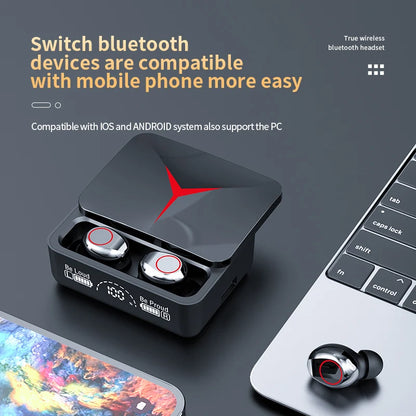New M90 Wireless Headphones Sliding Cover