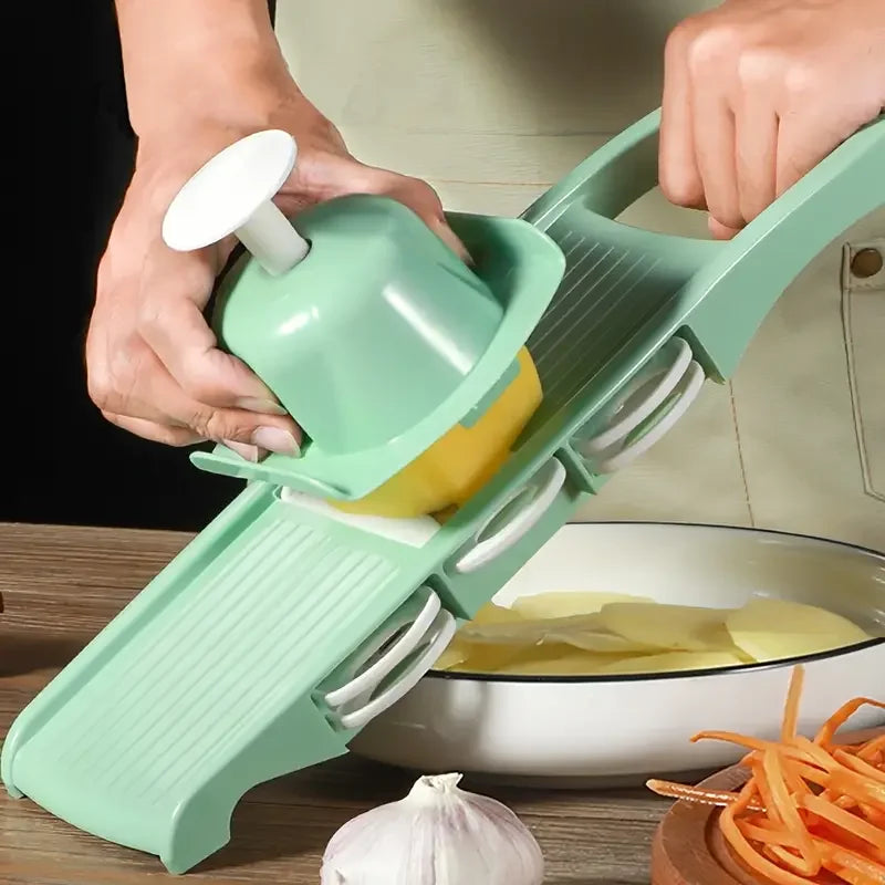 Household Vegetable Cutting Potato Slicer Shredder  Gadgets