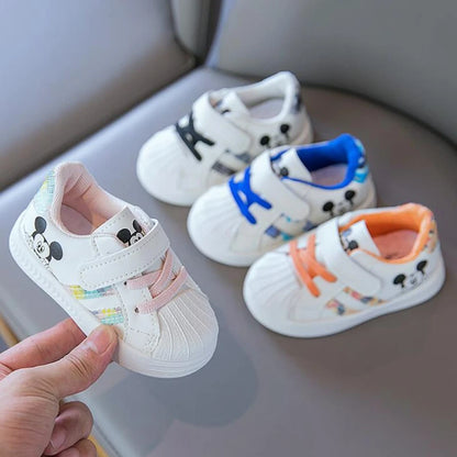 Disney White Casual Shoes For Baby Boy Girl