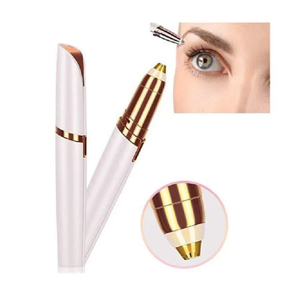 1PCS Electric Eyebrow Trimmer Women's Brow Pencil Automaticving Nose Hair