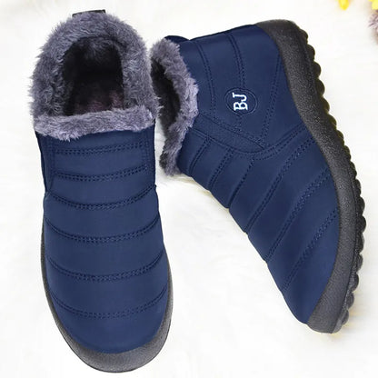 Women Boots Lightweight Winter Slack Couple Waterproof Winter Boots Plus Size