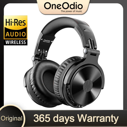 Oneodio Pro-C Wireless Headphones 110H Plat, Deep Bass Stereo