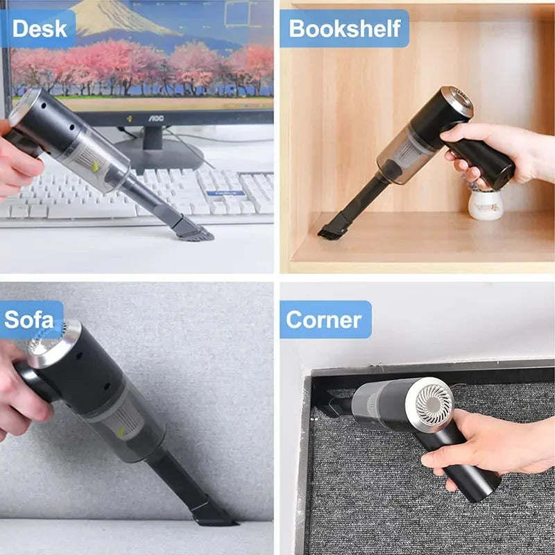 Car And Home Use Usb Charging  Car Vacuum Cleaner