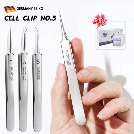 German Ultra-fine No. 5 Cell Pimples Black Cleaning Acne Wart Skin Care Tools
