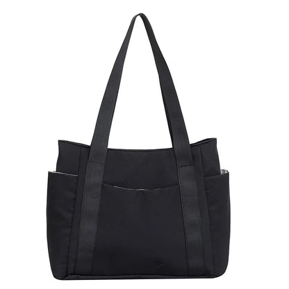 2023 New Women's Bag Solid Color Tote Bag Commuting