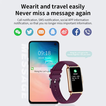 LIGE Smart Watch Women Men Bluetooth Connected Phone