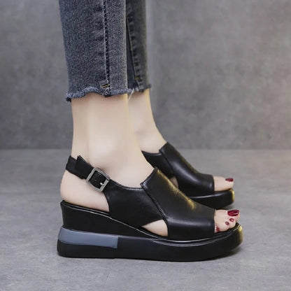 2022 Summer Wedge Platform Sandals Fashion