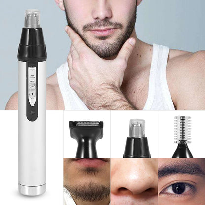 Portable 3 In1 Electric Shaving Noser Mens Beard Cleaning Shaving Machine