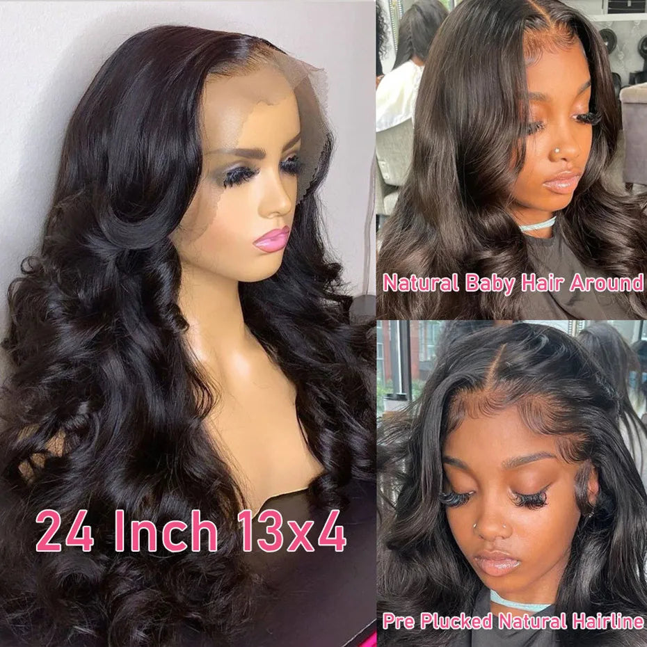 360 Lace Wig 32Inch Body Wave Lace Front Wig