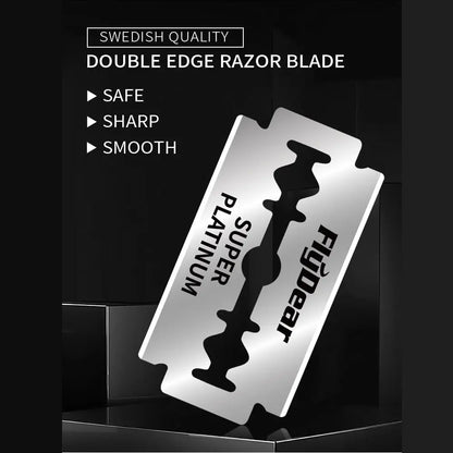 Razor Stainless steel double-blade Razor Razor Razor Old fashioned razor manual shaving for men