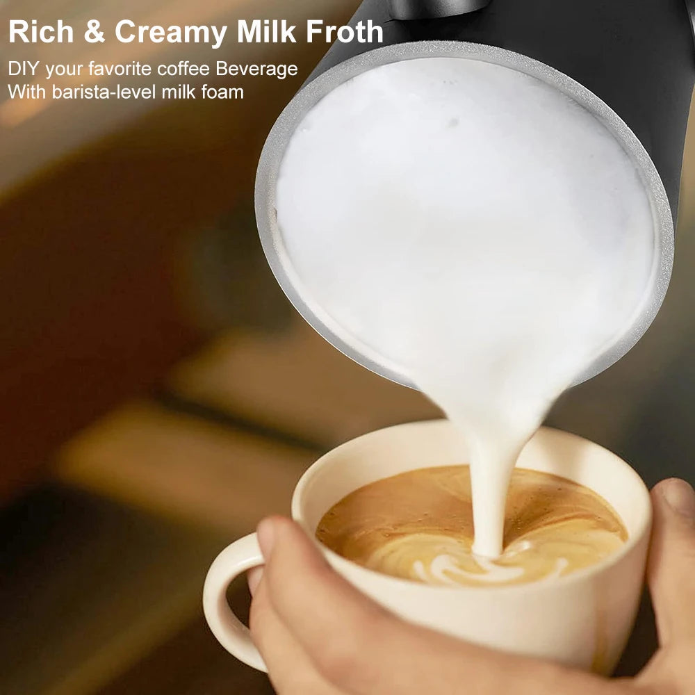 4in1 Electric Milk Foamer Coffee Maker Machine