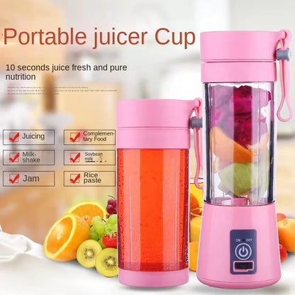 Portable Blenders for Kitchen Mini Electritle Beauty Hand Juicer