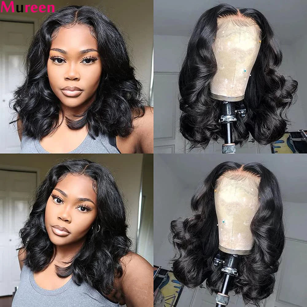 Body Wave Wear And Go Glueless Bob Wigs For Women Readr Natural Wavy