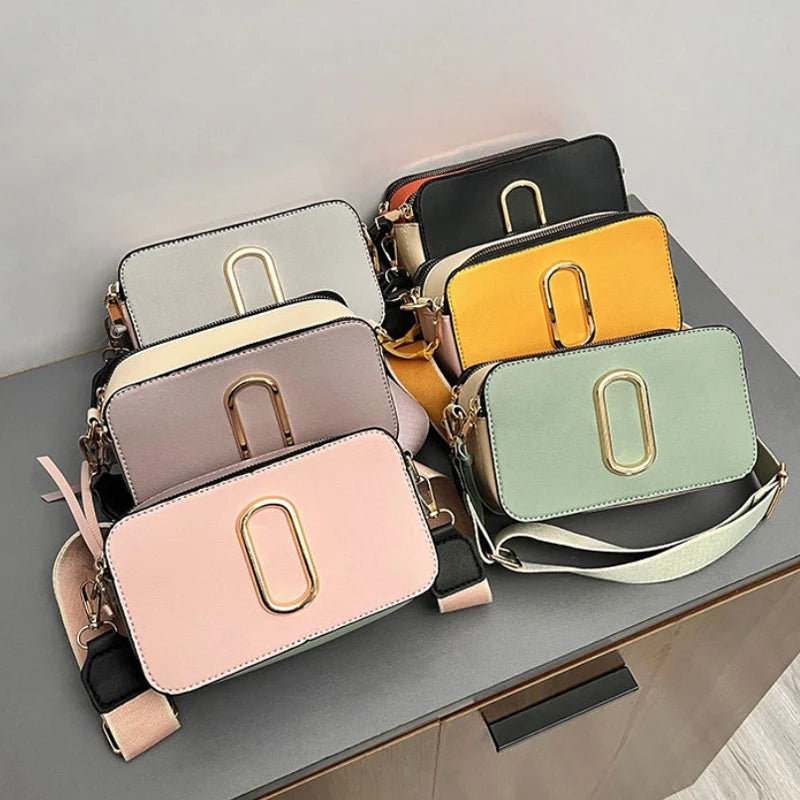 2024 New Contrast Color Camera Bag