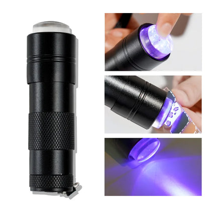 Biutee UV Light Lamp eld Nail Dryer UV Flashlights Nail Tool