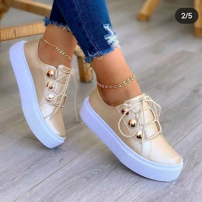 Women Casual Shoes White Sneakers