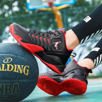 Men's Basketball Shoes Breathable Cushioning Non-Sling Athletic Basketball