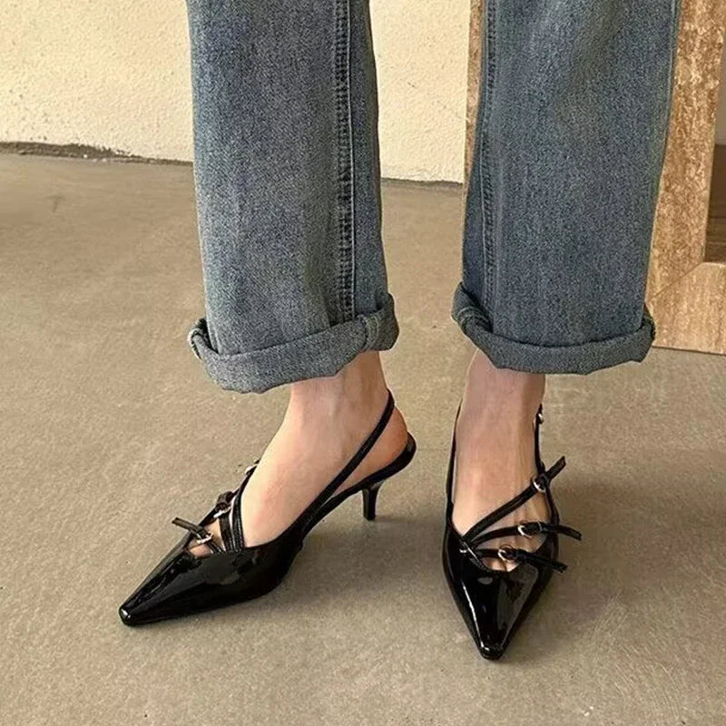 New Design Sexy Pointed Toe Sandal