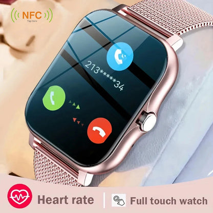 For Xiaomi tch Women Bluetooth Call SmartWatch Men New