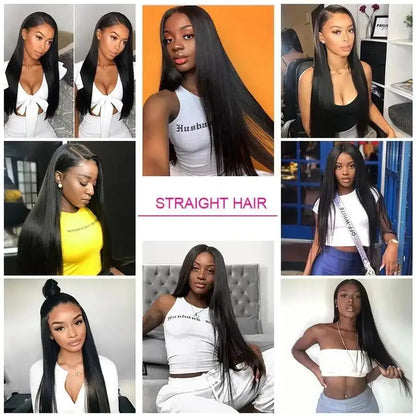 Straight Lace Front Wigs 13x6 HD Transparentzilian Straight Human