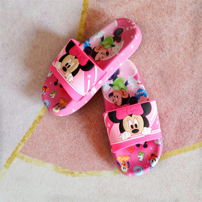 New Summer Children Sandals Kids Cartoon Minnie Toi-Slips