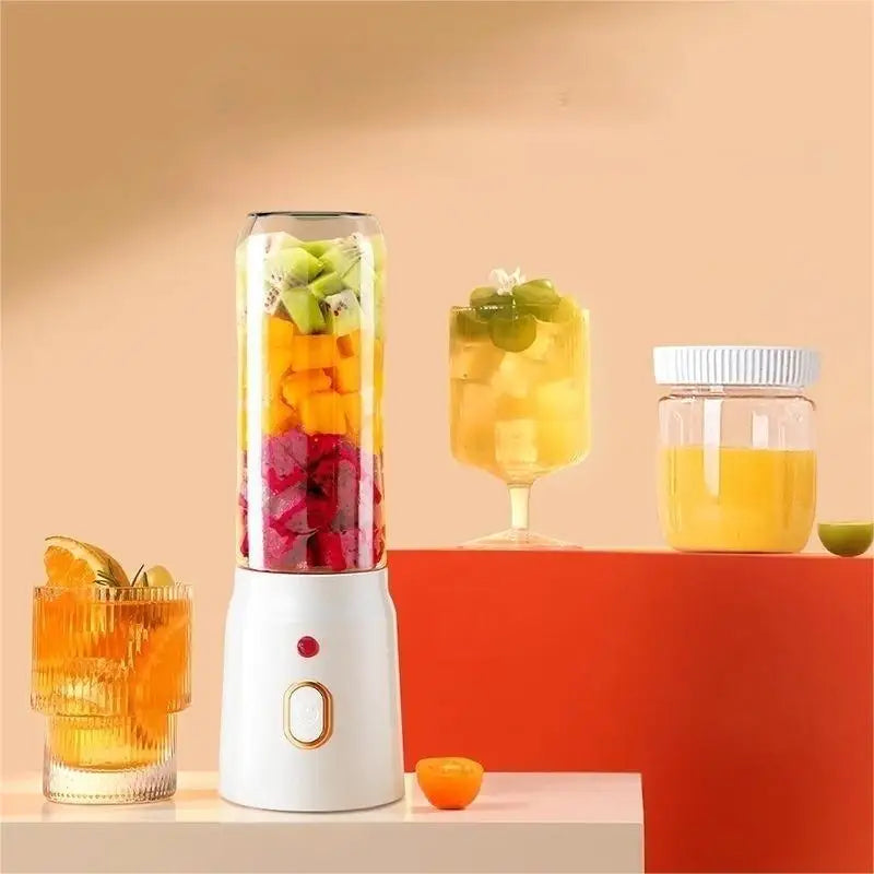 Portable Wireless Blender Electric Fruit Juicer Machine