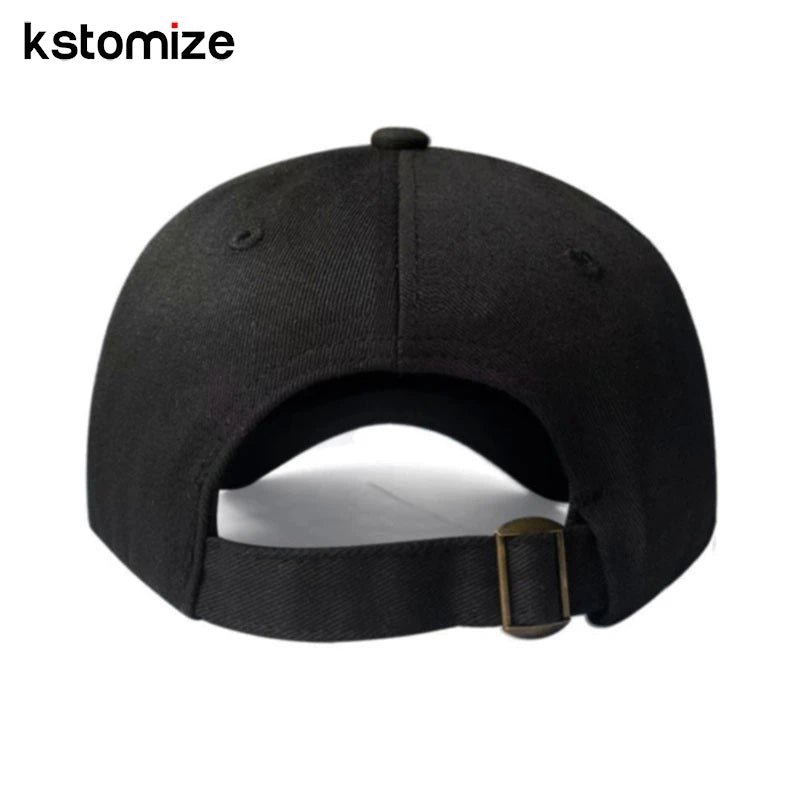 Letters A-Z Embroidery black White Baseball Cap High Quality Soft Cotton Fashion Men Women Sport Visors Adjustable Snapback Caps