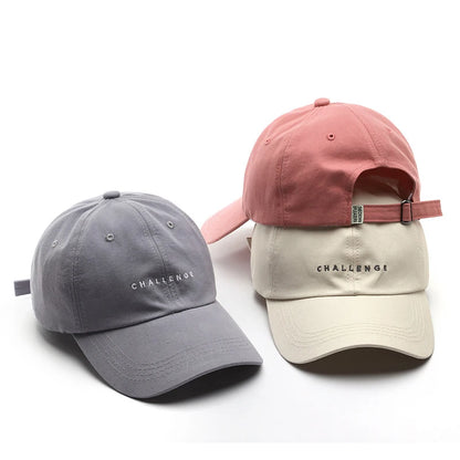 2023 Summer Baseball Cap Women Men Letter CHALLENGEk Caps