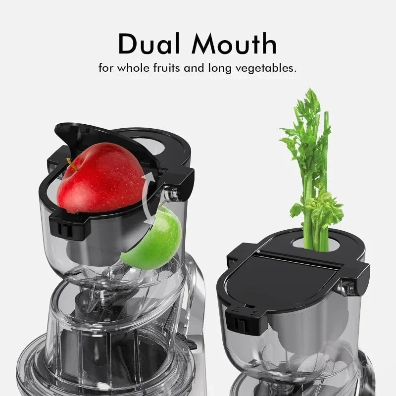 Easy-Use Cold Press Juicer, SiFENE 83mm Wide-Mouth Vertical Slhole