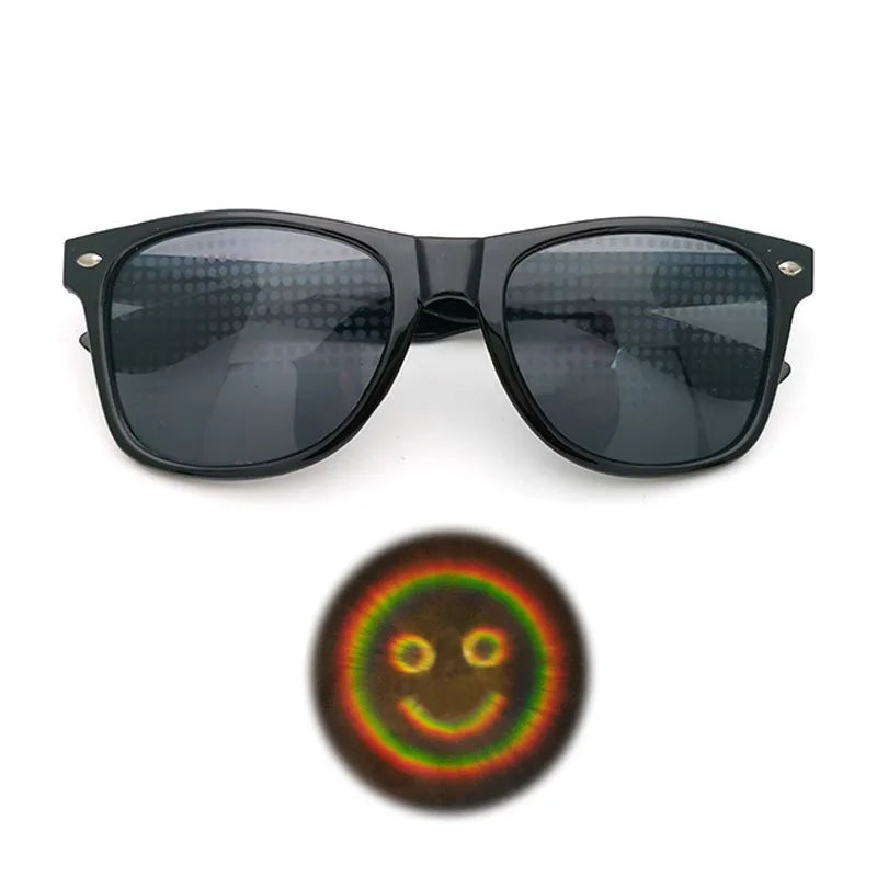 Funny Sunglasses Love and Star