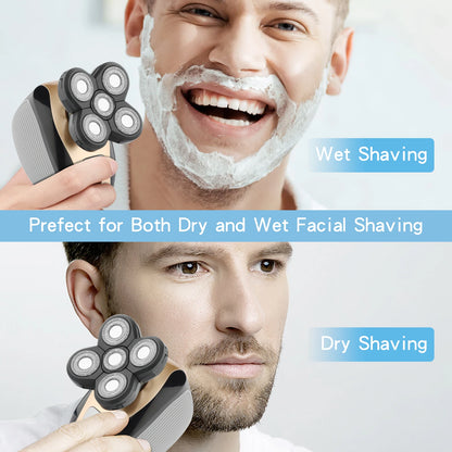 Electric Shaver For Men Rechargeable Bald Shaving