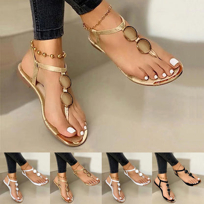Fashion Open Toe Roman Sandals Slippers Slippers Ladies