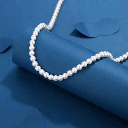 Rock Imitation Pearl Necklace oker Fashion Party Jewelry Gift