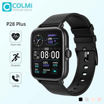 COLMI P28 Plus Bluetooth Answer Call Smart Watch Men