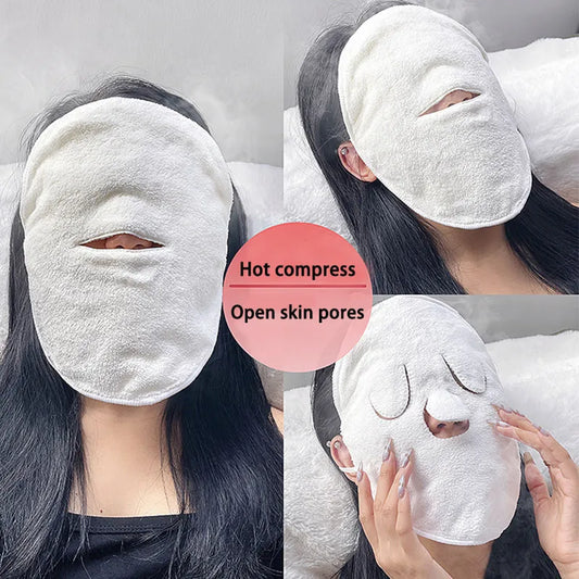 Skin Care Mask Cotton Hot Compress Towel Wet Compress