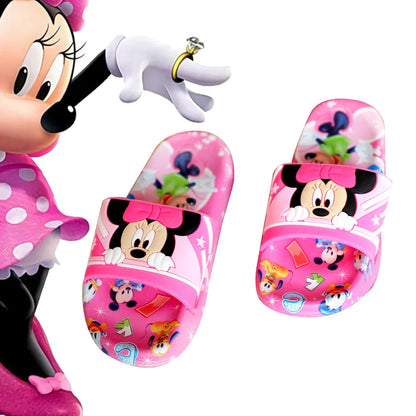 New Summer Children Sandals Kids Cartoon Minnie Toi-Slips