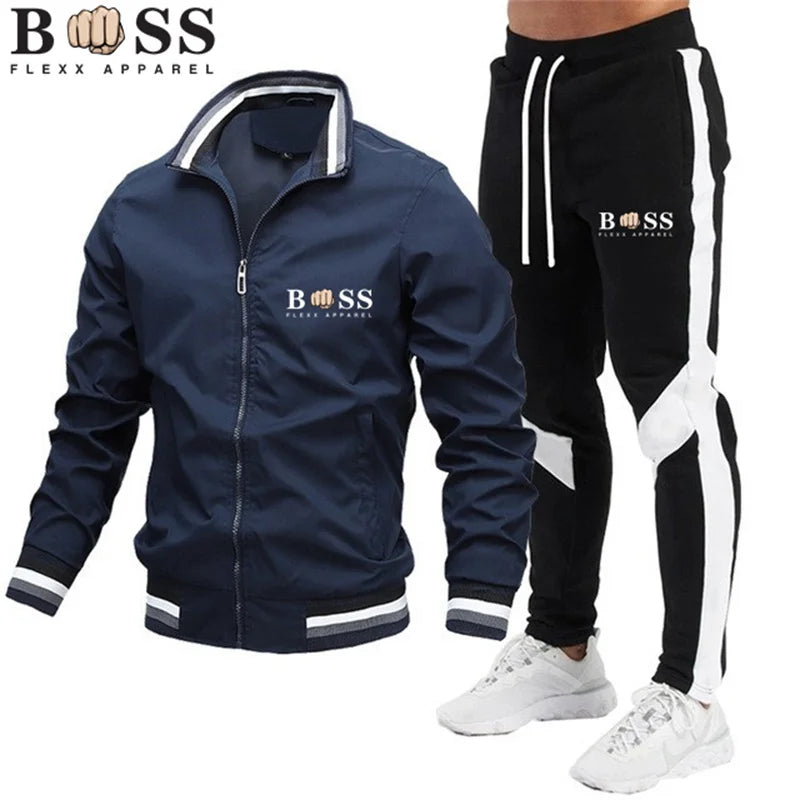 per Stand Collar Sports Suit Jogging Fitness