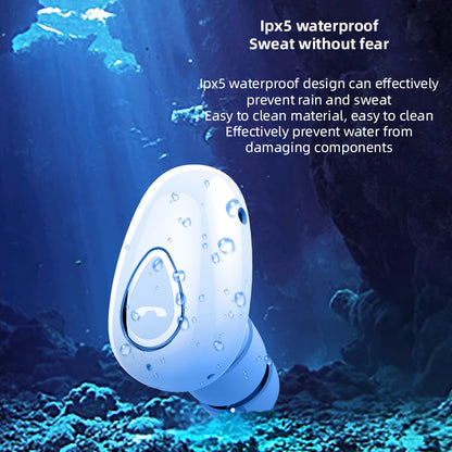 YX01 Mini Invisible Ture Wireless Earphones Bluetooth Headphone Handsfree Hifi Stereo HD Call Headset TWS Earbud With Microphone