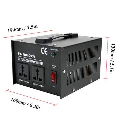 Transformer 220 to 110v Intelligent Efficient Step Up Dld Electrical