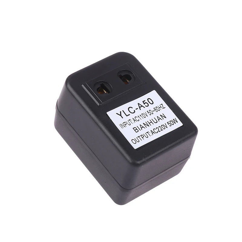 1Pc 50W Phase Step-down Transformer Travel Adapter